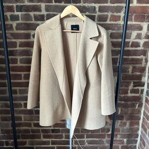 Theory Clairene Chevron Coat